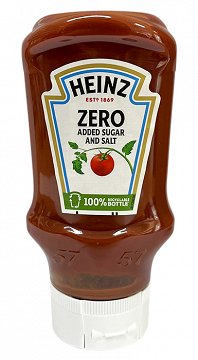Heinz Zero Ketchup No Added Sugar & Salt 400ml