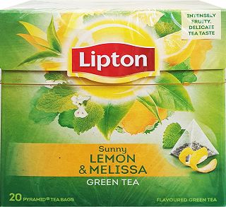 Lipton Πράσινο Τσάι Λεμόνι Melissa 20Τεμ