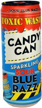 Candy Can Toxic Waste Sour Blue Razz 330ml