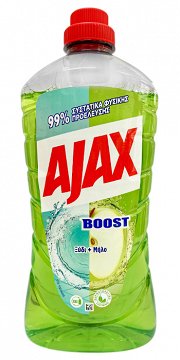 Ajax Boost Ξύδι & Μήλο Υγρό Καθαρισμού 1L