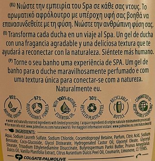 Palmolive Thermal Spa Smooth Butter Shower Gel 650ml