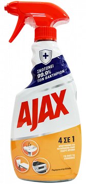 Ajax Σπρέι Πολυκαθαριστικό 4 Σε 1 500ml