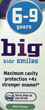 Colgate Big Kids Smiles 6-9 Years 50ml