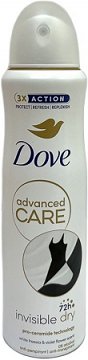 Dove Advanced Care Invisible Dry Spray 150ml