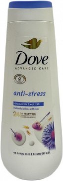 Dove Anti Stress 0% Sles Shower Gel 600ml