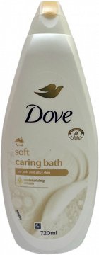 Dove Soft Caring Bath Soft & Silky Shower Cream 720ml