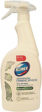 Klinex Botani Tech Απολυμαντικό Spray Γενικής Χρήσης 750ml
