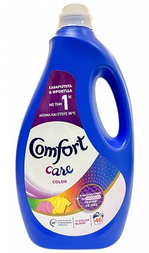 Comfort Care Υγρό Για Χρωματιστά Ρούχα 46 Πλύσεις 2,3L