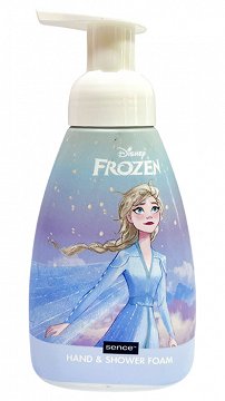 Sence Disney Frozen Αφρός Καθαρισμού Για Χέρια & Σώμα Αντλία 300ml