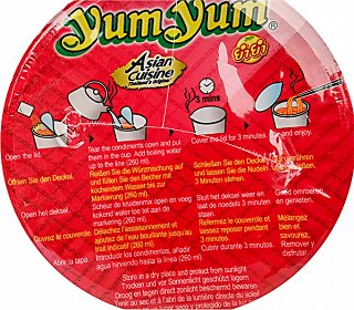 Yumyum Instant Noodles Cup Γεύση Γαρίδα 70g