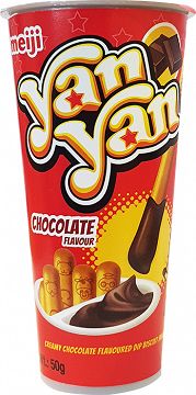 Yan Yan Σνακ Σοκολάτας 50g