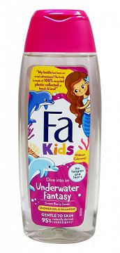 Fa Kids Girl Sweet Berry Shower Gel & Shampoo 250ml