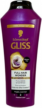 Schwarzkopf Gliss Shampoo Full Har Wonder 400ml