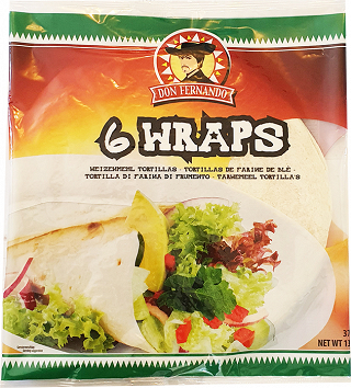 Don Fernando Wraps Tortilla Large 6Pcs