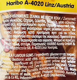 Haribo Happy Cola 100g