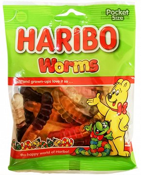 Haribo Worms 100g