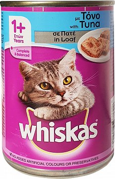 Whiskas With Tuna In Loaf 400g