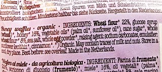 Verival Bio Waffles With Honey 60g