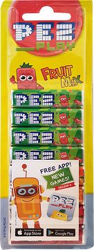 Pez Ζαχαρωτές Ταμπλέτες Με Γεύση Φρούτων 8x8,5g
