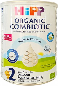 Hipp Organic Combiotic Infant Milk 2 350g
