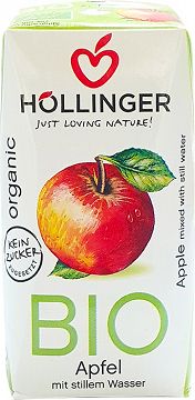 Hollinger Bio Χυμός Μήλο Χωρίς Πρόσθετη Ζάχαρη 200ml