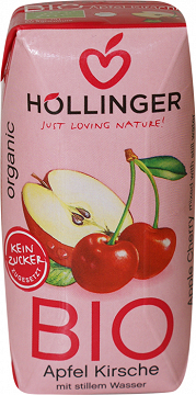 Hollinger Bio Χυμός Μήλο Κεράσι Χωρίς Πρόσθετη Ζάχαρη 200ml