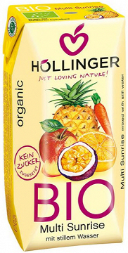 Hollinger Bio Χυμός Εξωτικά Φρούτα Χωρίς Πρόσθετη Ζάχαρη 200ml