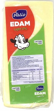 Valio Edam Light 17% Κομμάτι 300g