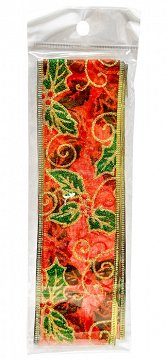 Κορδέλα Για Christmas Cake Mistletoes 1Τεμ