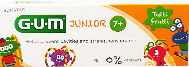 Gum Kids Toothpaste Tutti Frutti Flavour 7+ Years 50ml
