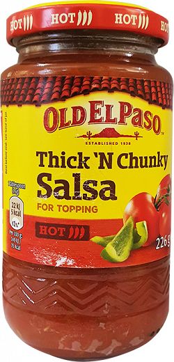 Old El Paso Thick N Chunky Hot Salsa 226g