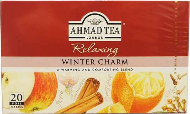 Ahmad Tea Μήλο Κανέλα Χωρίς Καφεΐνη 20Τεμ