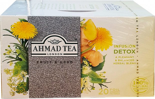 Ahmad Tea Ginger And Herbs 20Pcs