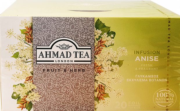 Ahmad Tea Fruit & Herb Infusion Γλυκάνισος & Βότανα 20Τεμ