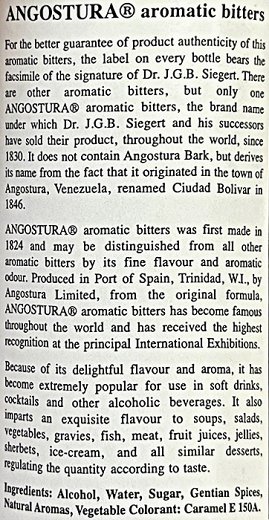 Angostura Aromatic Bitters 200ml