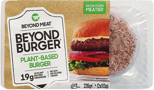 Beyond Meat Beyond Burger Μπιφτέκια Φυτικής Προέλευσης 2x113g