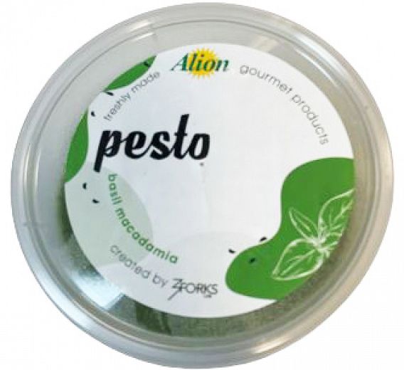 Alion Fresh Basil And Macadamia Pesto 200g