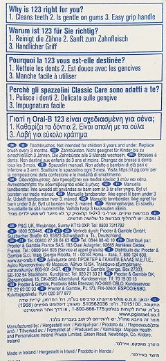 Oral B Classic Care Οδοντόβουρτσα Medium 2Τεμ