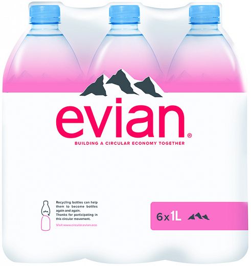 Evian 6X1L