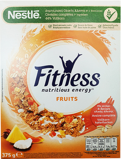 Nestle Fitness Φρούτα 375g