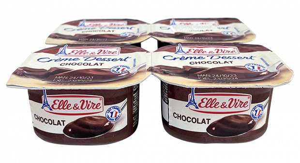 Elle & Vire Κρέμα Σοκολάτας Επιδόρπιο 4X100g