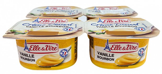 Elle & Vire Κρέμα Βανίλια Επιδόρπιο 4X100g