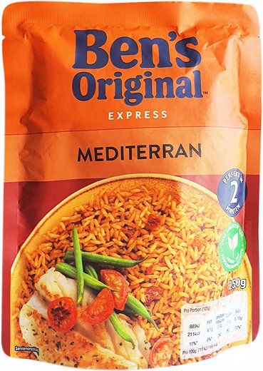 Bens Original Express Mediterran Rice 250g