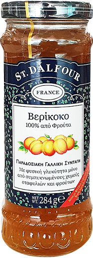 St Dalfour Thick Apricot Jam 284g