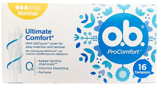 Ob Tampons Pro Comfort Normal 16Τεμ