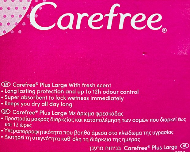 Carefree Plus Large Fresh Scent 48Pcs