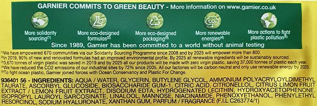 Garnier Skin Active Vitamin C Sheet Mask 1Τεμ 28g