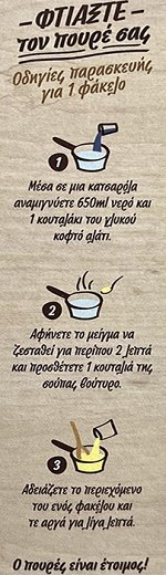 Mousline Πουρές Πατάτας Με Γάλα 125g