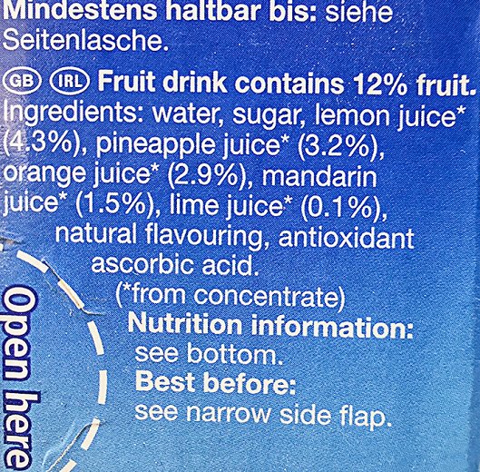Capri Sun Safari Fruits Fruit Drink 10x200ml
