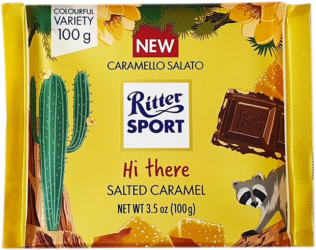 Ritter Sport Hi There Salted Caramel 100g